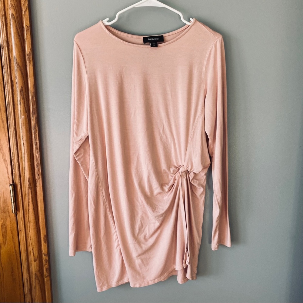 Karen Kane long sleeve twist tunic - Picture 2 of 8